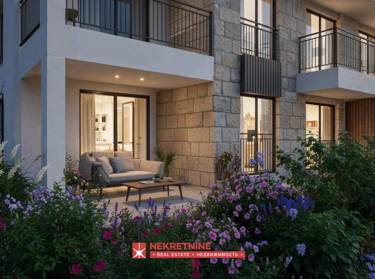 Jednosoban stan 58m2 u završnoj fazi gradnje, sa pogledom na Bokokotorski zaliv, Dobrota, Kotor